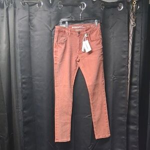Men's Skinny Jeans - Rust
